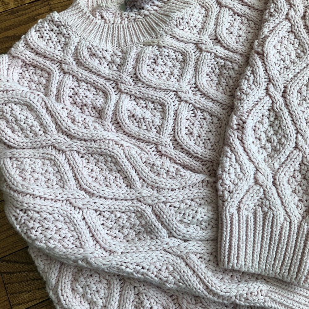 knit sweater - zara